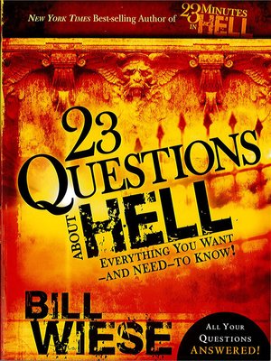 cover image of 23 Questions About Hell